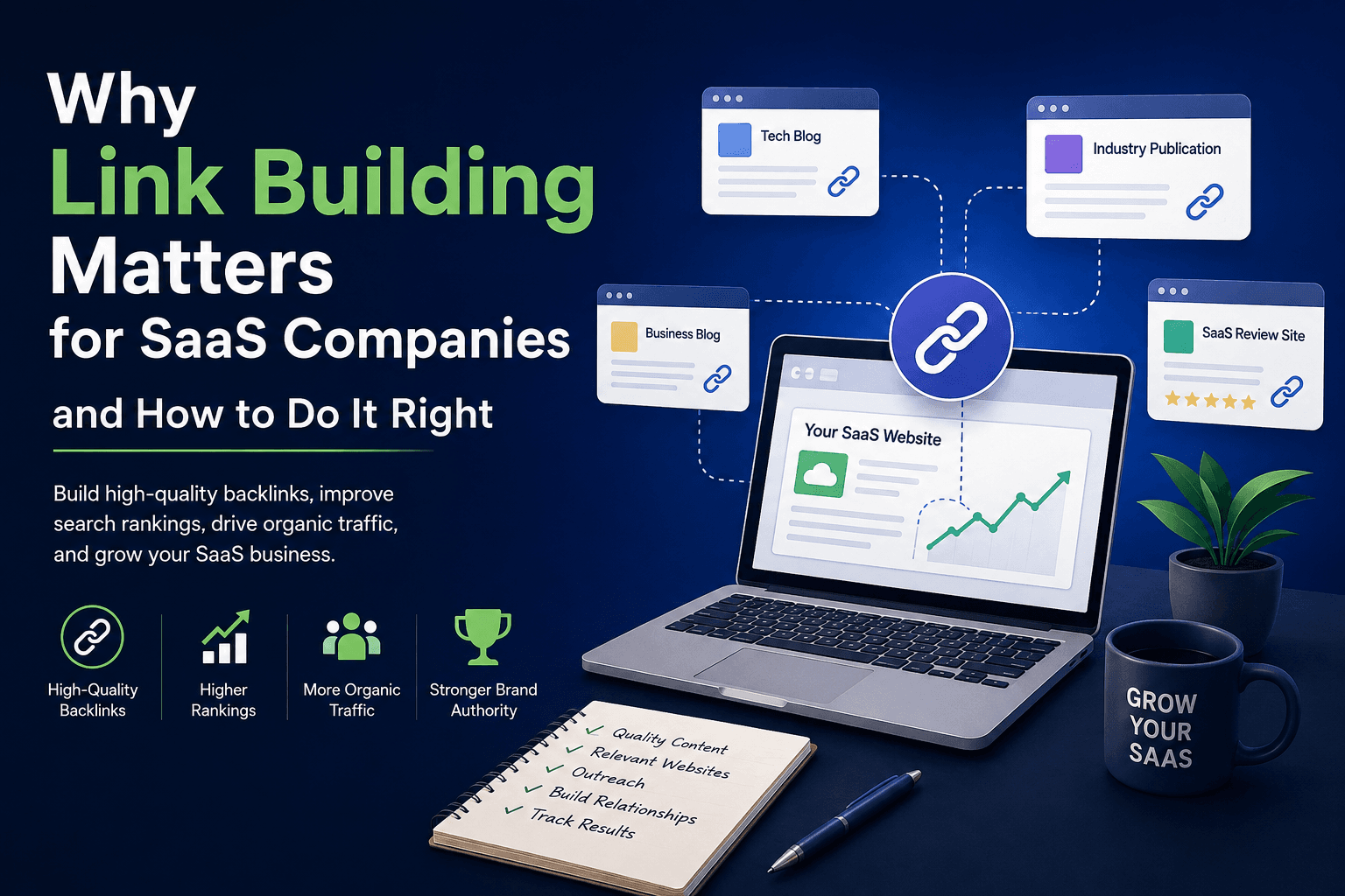 Why Link Building Matters for SaaS Companies and How to Do It Right